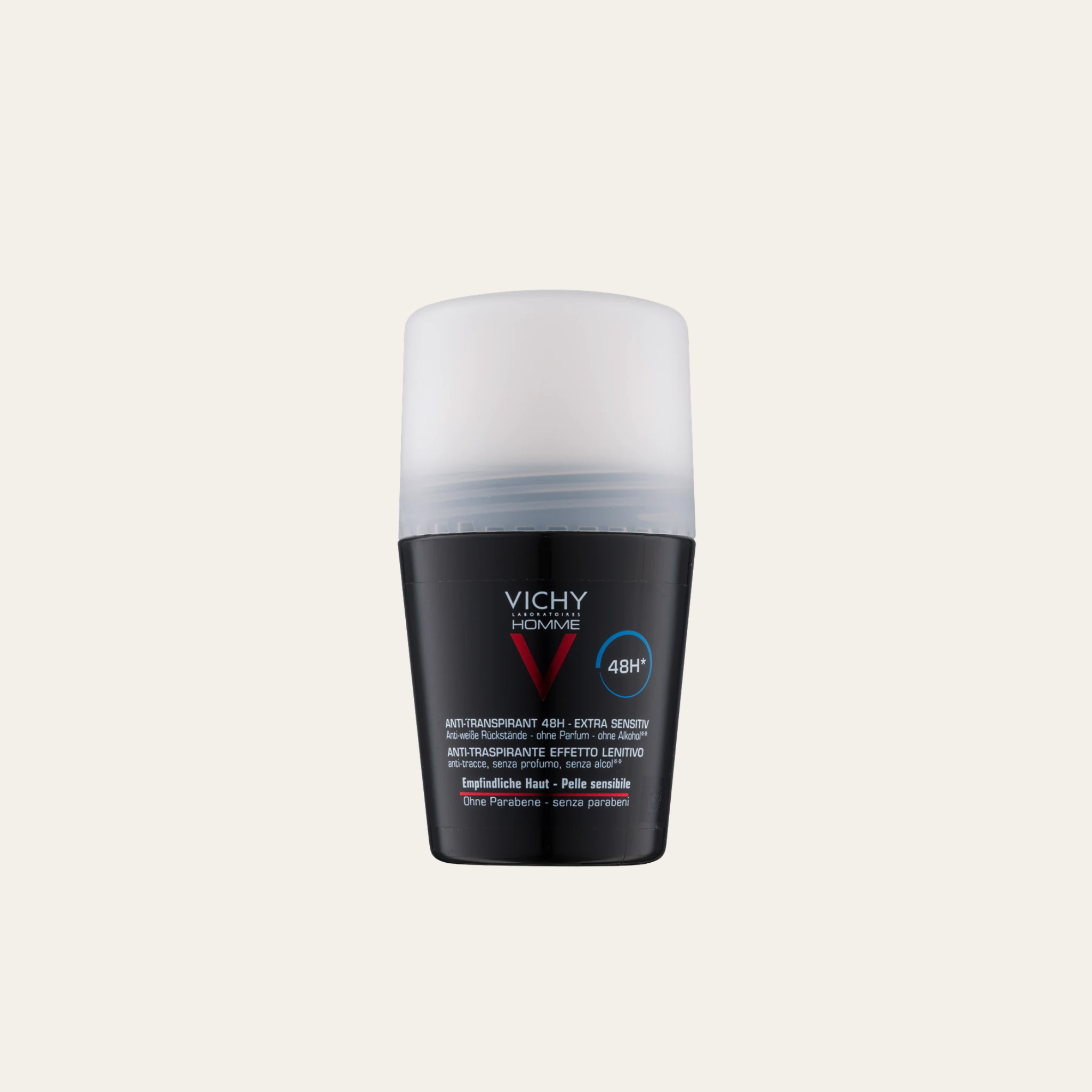 Vichy Homme 48h Deodorant Roll-On Deodorant - Bundle
