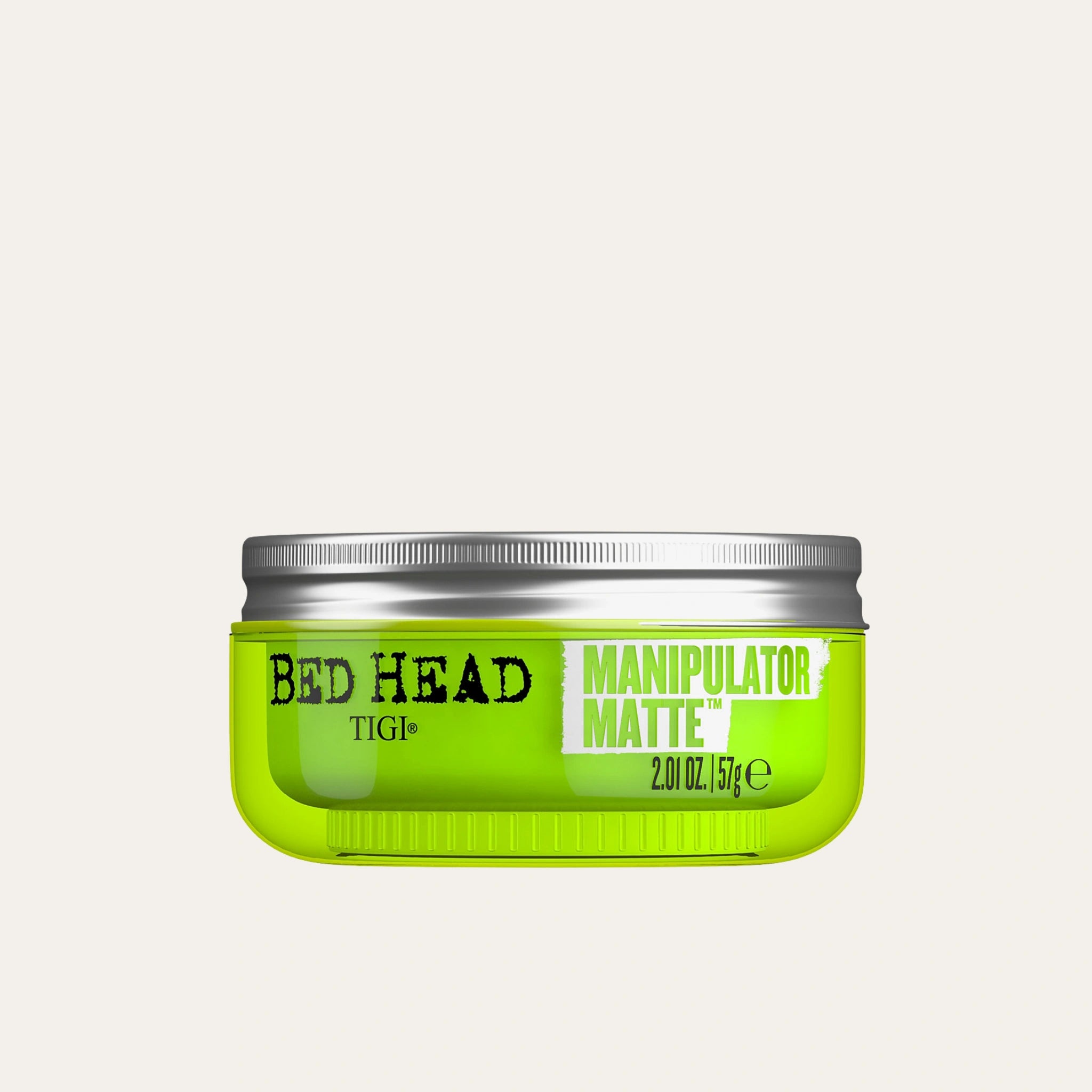 TIGI Bed Head Manipulator Matte hiusvahva, luonnollinen mattaefekti, sopii muotoiluun ja tekstuurin lisäämiseen.